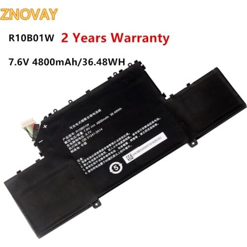 ZNOVAY R10B01W Laptop Battery For Mi Air 12.5" Series R10BO1W Tablet 7.6V 4800mAh/36.48WH