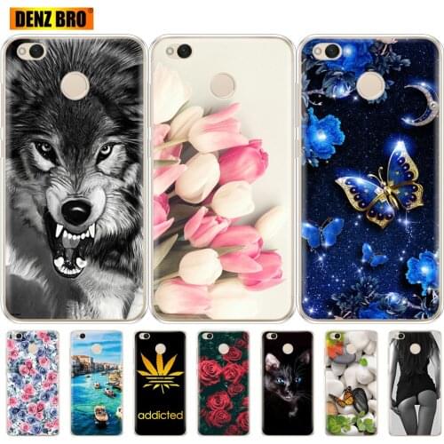 For Xiaomi Redmi 4X Case Cover Silicone soft tpu Cute coque For Xiaomi Redmi 4X Pro Cover For Xiaomi Redmi 4X Phone case bumper