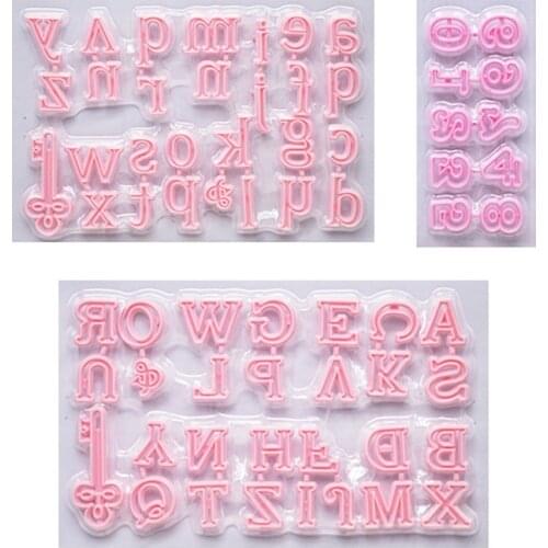 Baking Pastry Mold Letter Cookie Cutter Number Cake Decor Tools