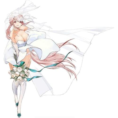 Fuzhen Boutique Decals Exterior Accessories Hot Sell BBW Sexy Girl Elven Forest Last Origin Game Stickers Waifu Anime Suitcase