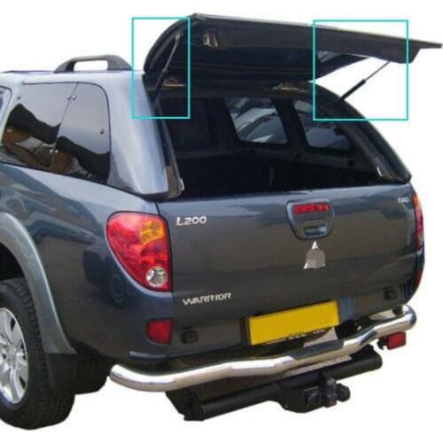 Hardtop Gas Struts Rear Window Lift Supports for Mitsubishi L200 Triton Strada Hunter KA/KB 2005-2014 Gas Springs Shocks Dampers