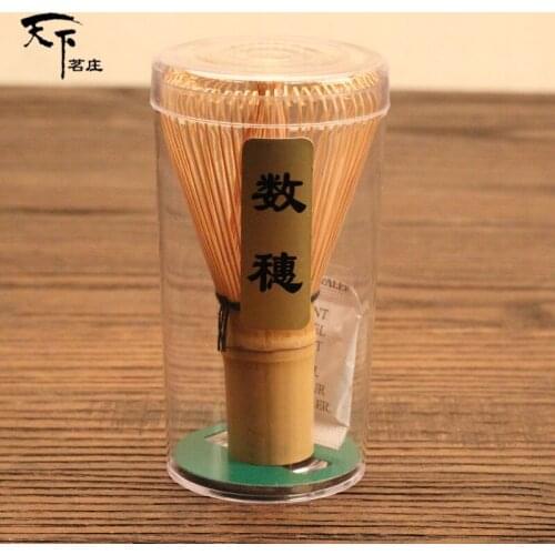 [GRANDNESS] Kazuho White Bamboo Chasen 72 * Matcha Whisk Japanese Ceremony Bamboo Chasen Whisk for Preparing Green Tea Matcha