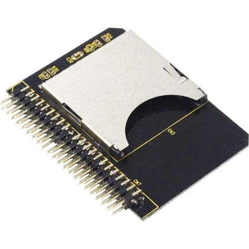 IDE SD Adapter SD To 2.5 IDE 44 Pin Adapter Card 44Pin Male Converter SDHC/SDXC/MMC Memory Card Converter for Laptop PC