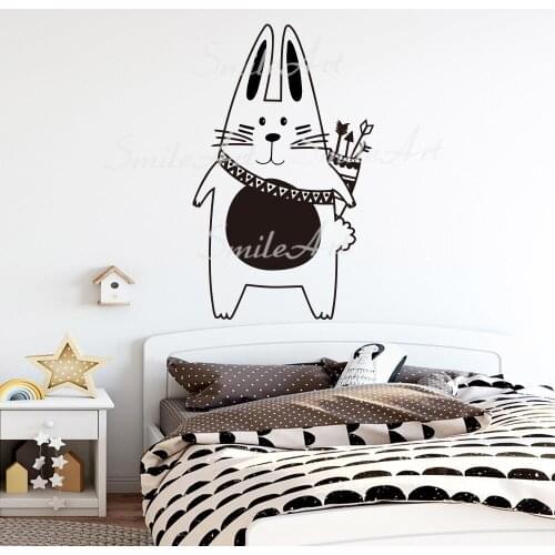 Cartoon Tribe,animal Wall Stickers Self Adhesive Art Wallpaper For Kids Rooms Background Wall Art Decal Drop Shipping
