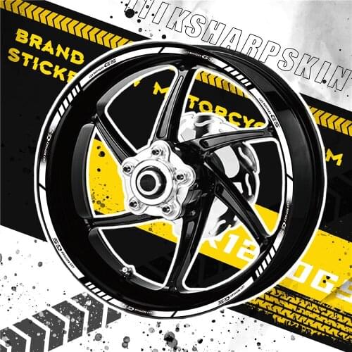 New 20 Pcs Motorcycle Wheel Sticker Waterproof reflectives Rim Sticker decorative decal FOR BMW r1250gs r1250 gs