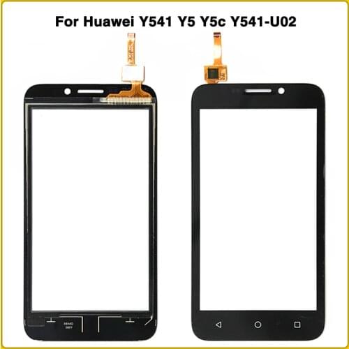 New TouchScreen For Huawei Y541 Y5 Y5c Y541-U02 Touch Screen Panel Digitizer Sensor Front Glass Lens