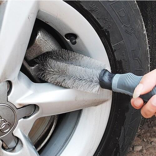 Car Tyre Cleaning Wheel Hub Brush for LADA Vesta Granta 1300 Niva Samara Signet Priora Kalina X-Ray Safarl largus vaz 2110-12