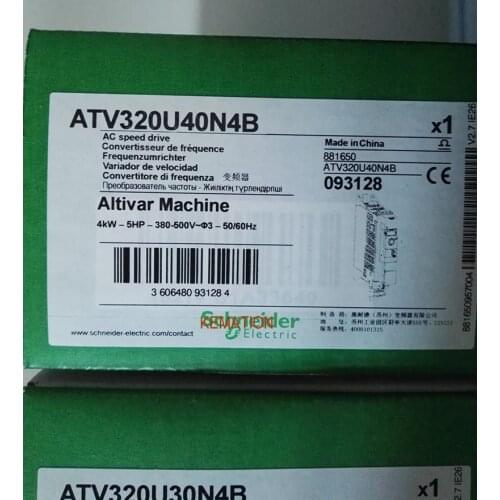 ATV320U40N4B Original Inverter Altivar Machine ATV320 Variable Speed Drive New Frequency Converter