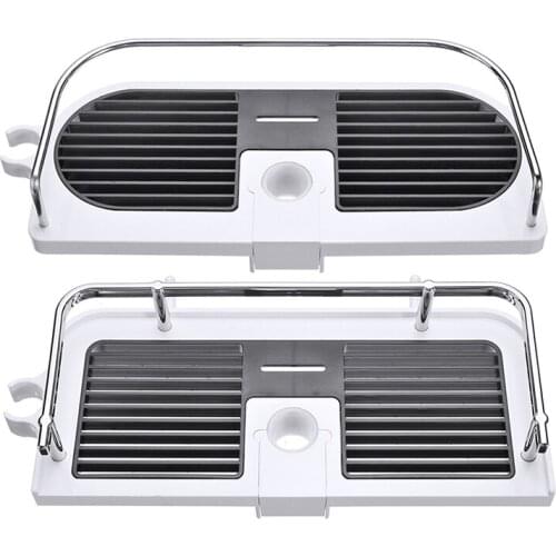 Practical Shower Storage Holder Rack Pole Shelf Shower Storage Shampoo Soap Bathroom Storage Holder Bathroom Supplies