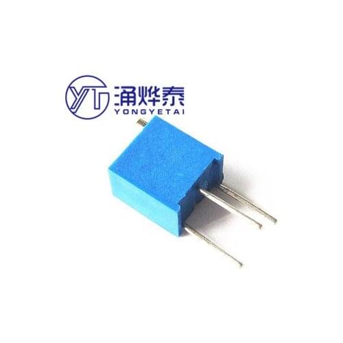 YYT 10PCS Precision multi-turn potentiometer 3266W-1K2K5K10K20K50K100K200K500K100R500R1M2M200R