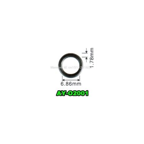 6.86*1.78mm 200pieces auto parts fuel injector rubber o ring seals for p eugeot (AY-O2001)