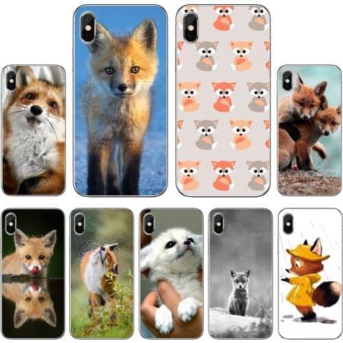Pattern-Baby-Foxes-Red-Pink-Fox For Samsung Galaxy A12 A31 A41 A51 A71 A20e A21s M30 A10 A30 A40 A50 A60 A70 Silicone Cover