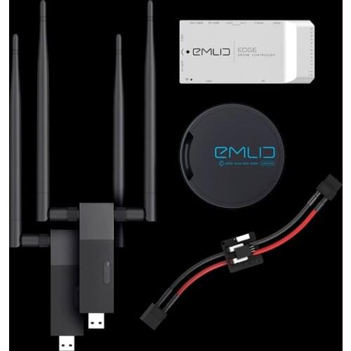 EDGE uav flight control HDMI video 5.8GHz 2km data graph transmission link differential GPS