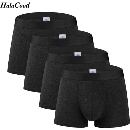 4Pcs/lot Hot Mens Boxers Shorts Sexy Breathable Boxer Underpant Modal Comfortable Man Boxer Underwear Shorts Cueca Male Panties