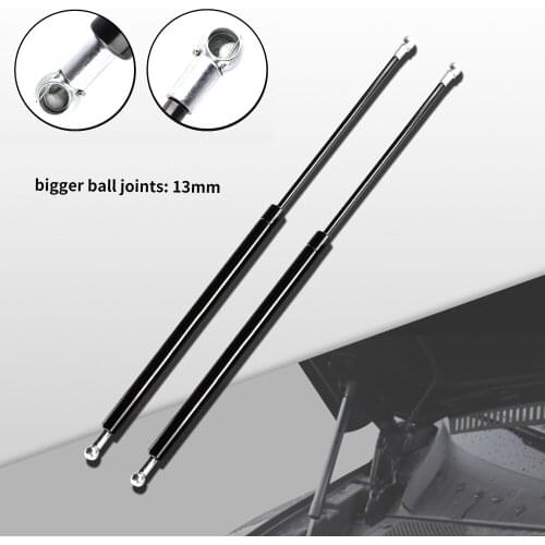 2 PCS Universal Lift Supports Strut Shock 13 MM Big ball joints Direct Replacement