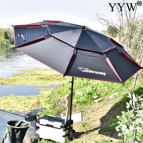 2m-2.6m 360 outdoor beach camping fishing umbrella fold sun protection anti uv sunshade umbrella waterproof awning rain umbrella