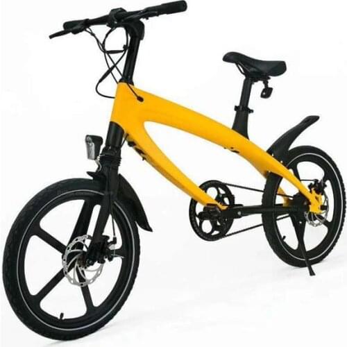 20 Inch Smart Electric Bike With Bluetooth Speaker Two Wheels Electric Bicycles 36V 250W 5.4AH Adult Electric Bicycle