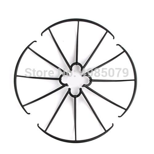 4PCS/Set SYMA X5SW Protective Frame Spare Part Protectors Frame Rotor Blade Protection Black Color + 4pcs Screws
