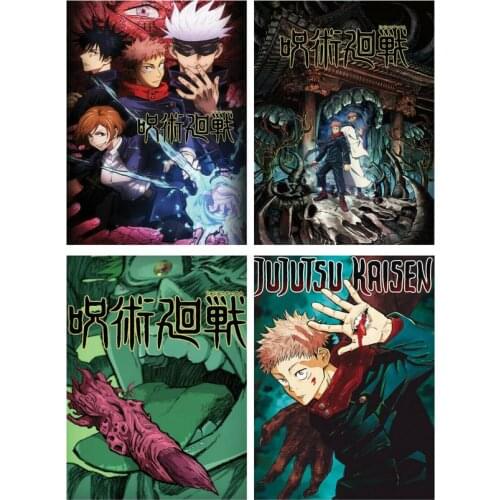 5style Choose Jujustsu Kaisen Anime Manga PICTURE Art Film Print Silk Poster Home Wall Decor 24x36inch