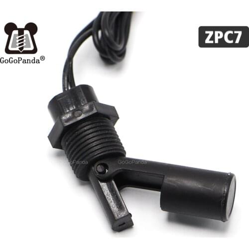 Free Shipping 5PCS ZPC7 100V 220V Liquid Float Water Level Sensor Side Mount Float Switch Safe