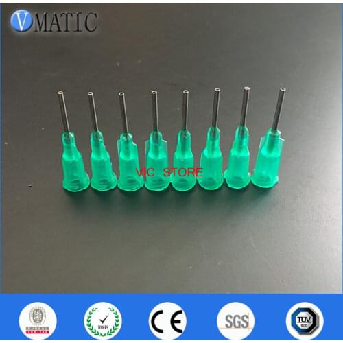 Free Shipping Products Assurance 100pcs/bag Industrial Tips 18G Green Color 0.5'' Dispensing Plastic Needle Tip 1/2 Inch Length