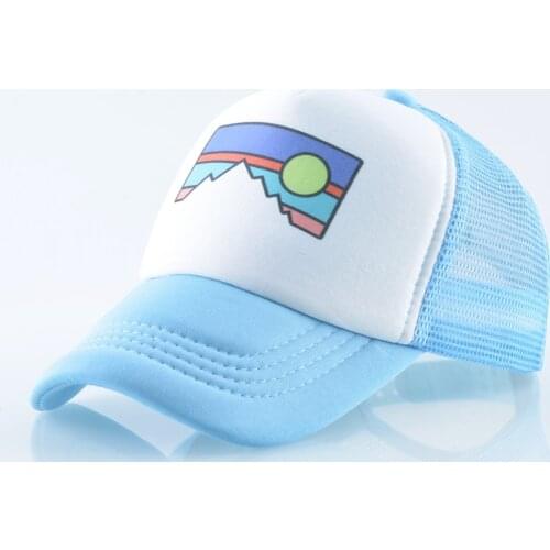 Children Casual Baseball Cap Boys MeshTrucker Hat Snapback Girl Breathable Summer Hat Kids Adjustable Hip Hop Hats Casquette