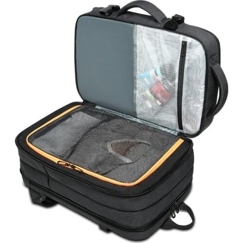 Large capacity travel bag waterproof men business computer school bags extended backpack leisure laptop Tote luggage USB port