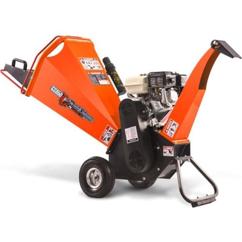 Big Power Gasoline Wood Chipper Shredder Electric Start Machine 15Hp Petrol Engine