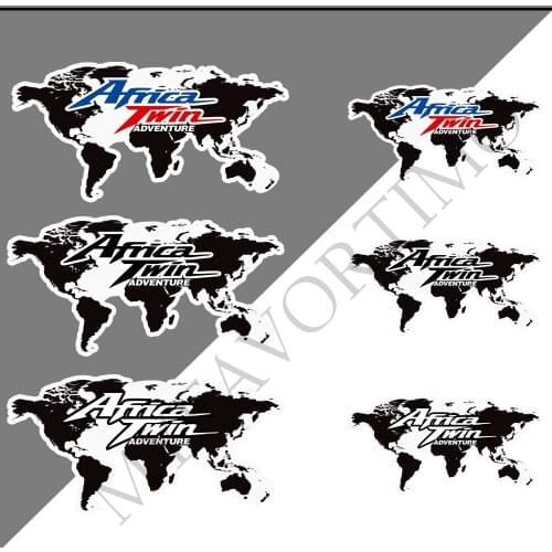 For Honda Africa Twin CRF1000L CRF 1000 1100 L CRF1100L Adventure Sports Stickers Kit Trunk Luggage Cases Tank Pad Protector