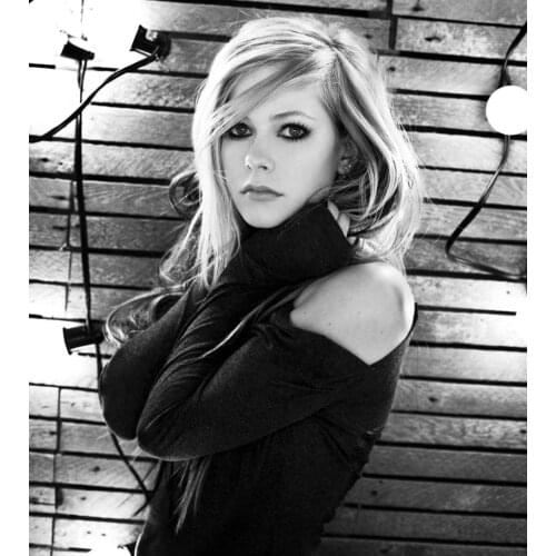 Home Decor Avril Lavigne Music Star-Silk Art Poster Wall Sicker Decoration Gift