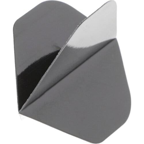 270C 30 Pcs High Quality Simple Pure Black PET Dart Flights