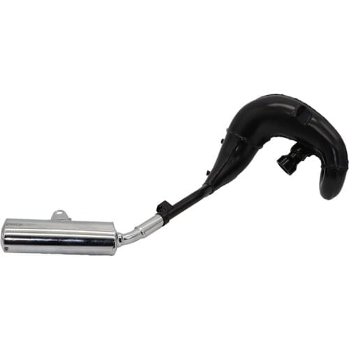 Silencer Muffler Pipe For KTM 50 Exhaust System Junior Senior Mini SX PRO LC SILVER