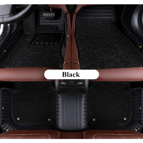 Best quality! Custom special car floor mats for Honda Accord 2017-2013 waterproof durable two layers car carpets for Accord 2015