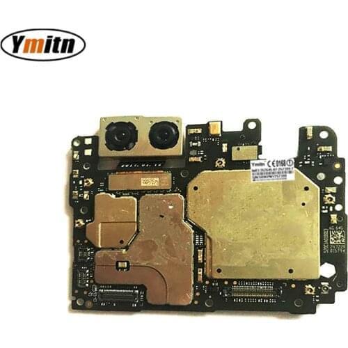 Ymitn Unlocked Electronic Panel Board Mainboard Motherboard Unlocked With Chips Circuits Flex Cable For Xiaomi 6 Mi 6 Mi6 M6