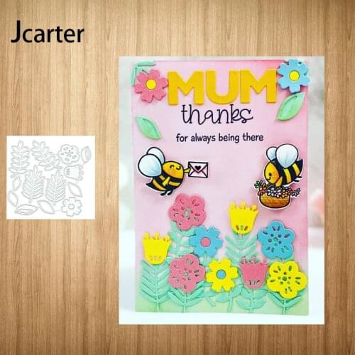 Flowers Leaves Branches Metal Cutting Dies Shape for Scrapbooking Craft Die Cut Stencil Card Make Mould Sheet Decoration Design