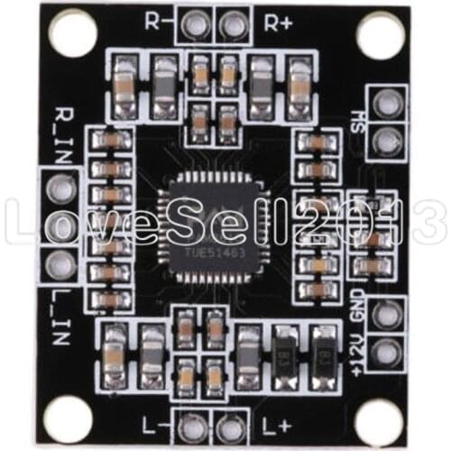 2X15W Power Amplifier Board PAM8610 Digital Dual Channel Stereo Class Amplifier Board Module For Arduino DC 7V-15V