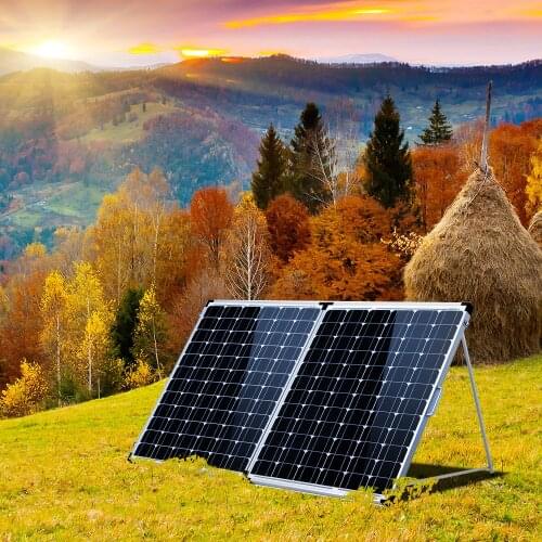 Dokio 18V 200W Foldable Solar Panel China Solar Panel Cell Battery Charger painel Solar Panel 200W With 12/24V Controller