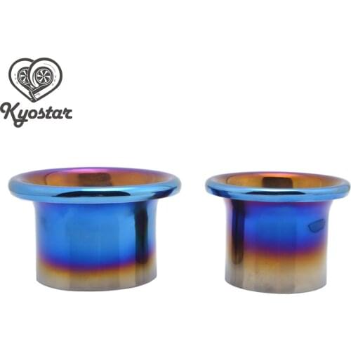 Universal 4" Inch 3.5" inch Stainless Steel Air Intake System Velocity Stack Kit 89mm 102mm Turbo Horn Funnel Kit