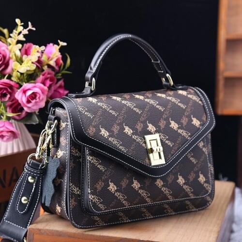 Genuine Leather Top-handle Hand Bag for Women Large Capacity Female Travel Shoulder Bags Ladies Purses and Handbags Channels Sac