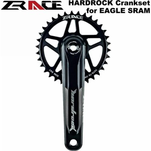 ZRACE HARDROCK 10S 11S 12S Crankset , 170 / 175mm 68/73 32T 34T 36T Chain Ring Teeth MTB Bike Crank for SRAM EAGLE Chainset