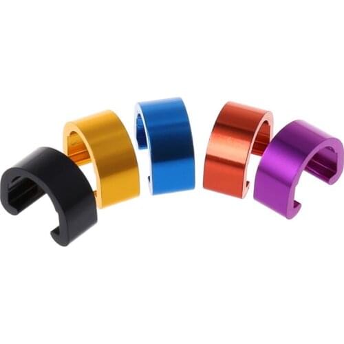 10pcs Bike Bicycle Cycle MTB C-Clips Buckle Hose Brake Gear Cable Housing Guide