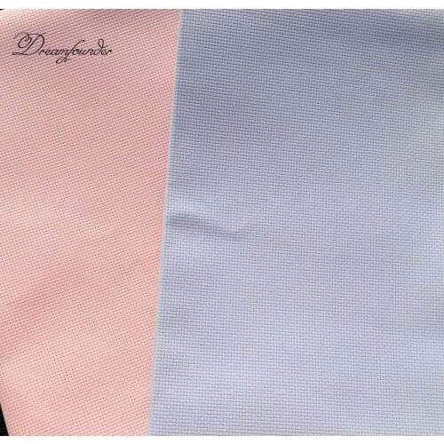 25x25cm Aida 11ct cross stitch fabric white pearl black red blue pink canvas fabric DIY handmade embroidery stitches