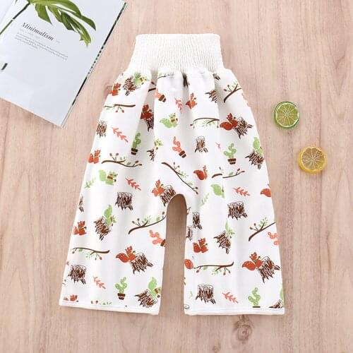 Baby Diaper Skirt Shorts 3 in 1 Waterproof Reusable Baby Training Skirts Pants Nappy Urination Skirts Infant Learning Pants