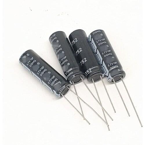 5pcs 2.7V 10F DIY Toy Model Power Supply 2.7V10F Driving recorder capacitor