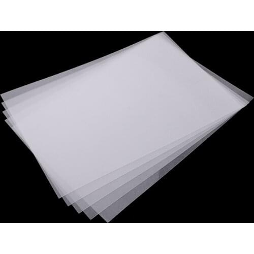5x Shrink Paper Sheets For DIY Hanging Decoration Crafts Rough Polished