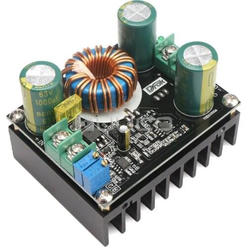 600W Power Adapter DC12~60V to 12~80V 12A Adjustable Voltage Regulator CC-CV Laptop Charger DC12V 24V Converter/Car Power Supply