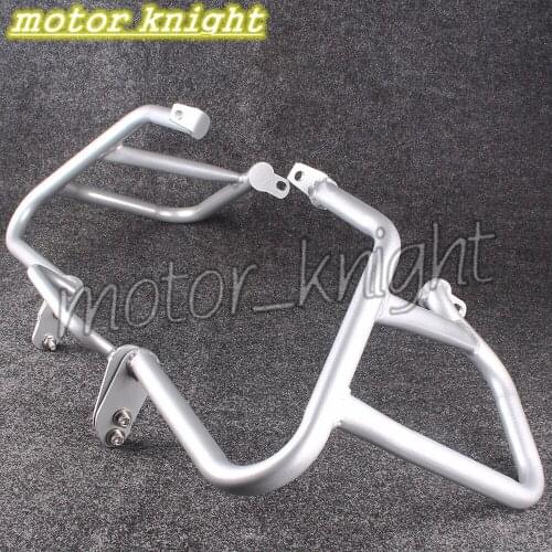 Crash Protection Bars Engine Guards fit BM.W R1200GS 13 14 15 Crashbars Silver