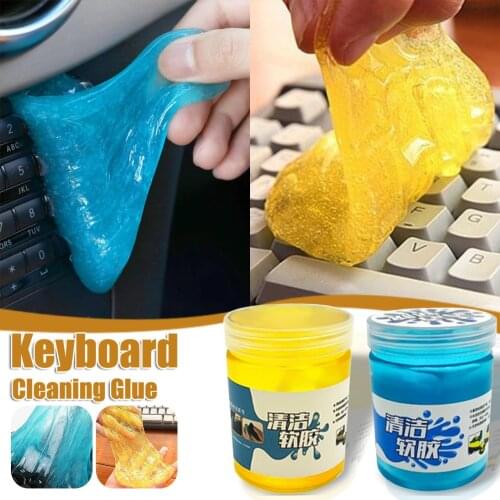 Cleaning Dusting Glue Computer Keyboard Car Cleaner Glue Panel Dashboard Dust Sponge Mud Remover Magic Soft Cleaning Tool 2021