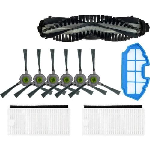 Filters Main Roller Brush Side Brushes for MOOSOO MT 720 MT710 MT501 Sweeper Vacuum Cleaner Accessories Parts