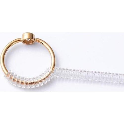 Ring Reducer Tightener Spring Rope Adjuster Resizing Band for Jewelry Tools